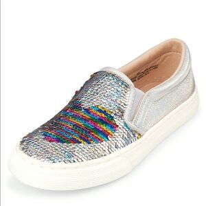 The Children’s Place Metallic Flip Sequin Heart